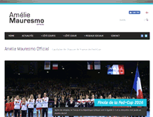 Tablet Screenshot of ameliemauresmo.fr